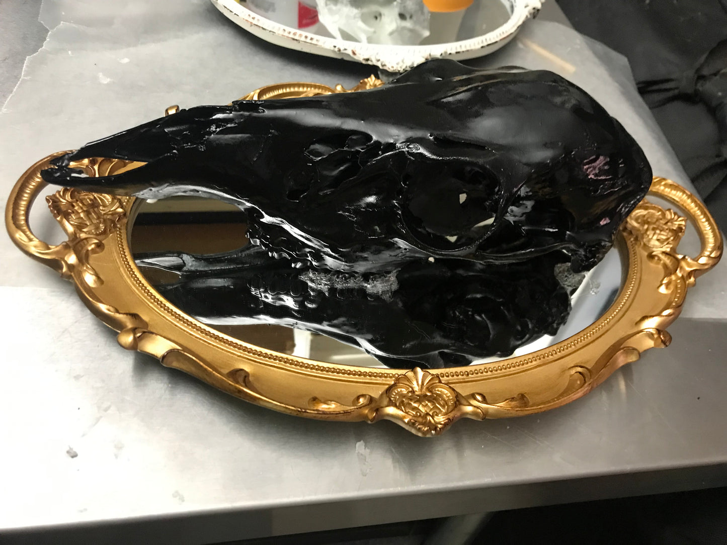 Skull Mirror 3