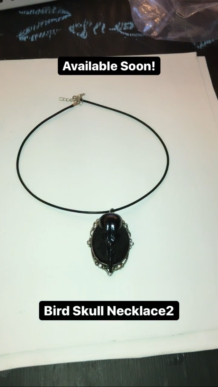 Bird Skull Necklace 2