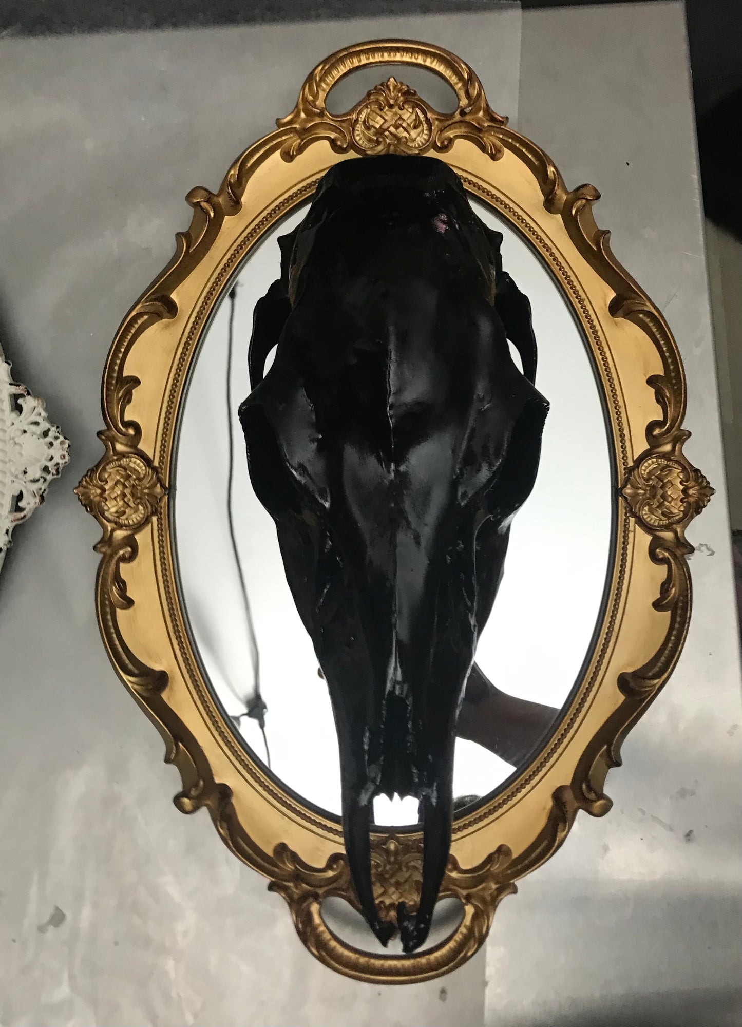 Skull Mirror 3